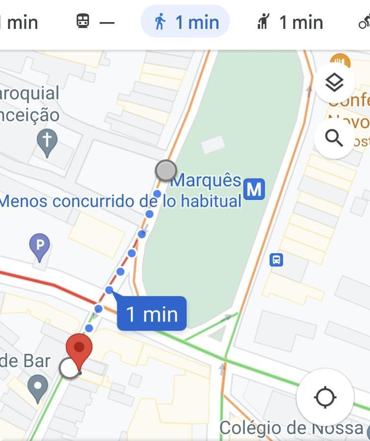 Downtown Porto With Parking Next To Subway Exterior foto